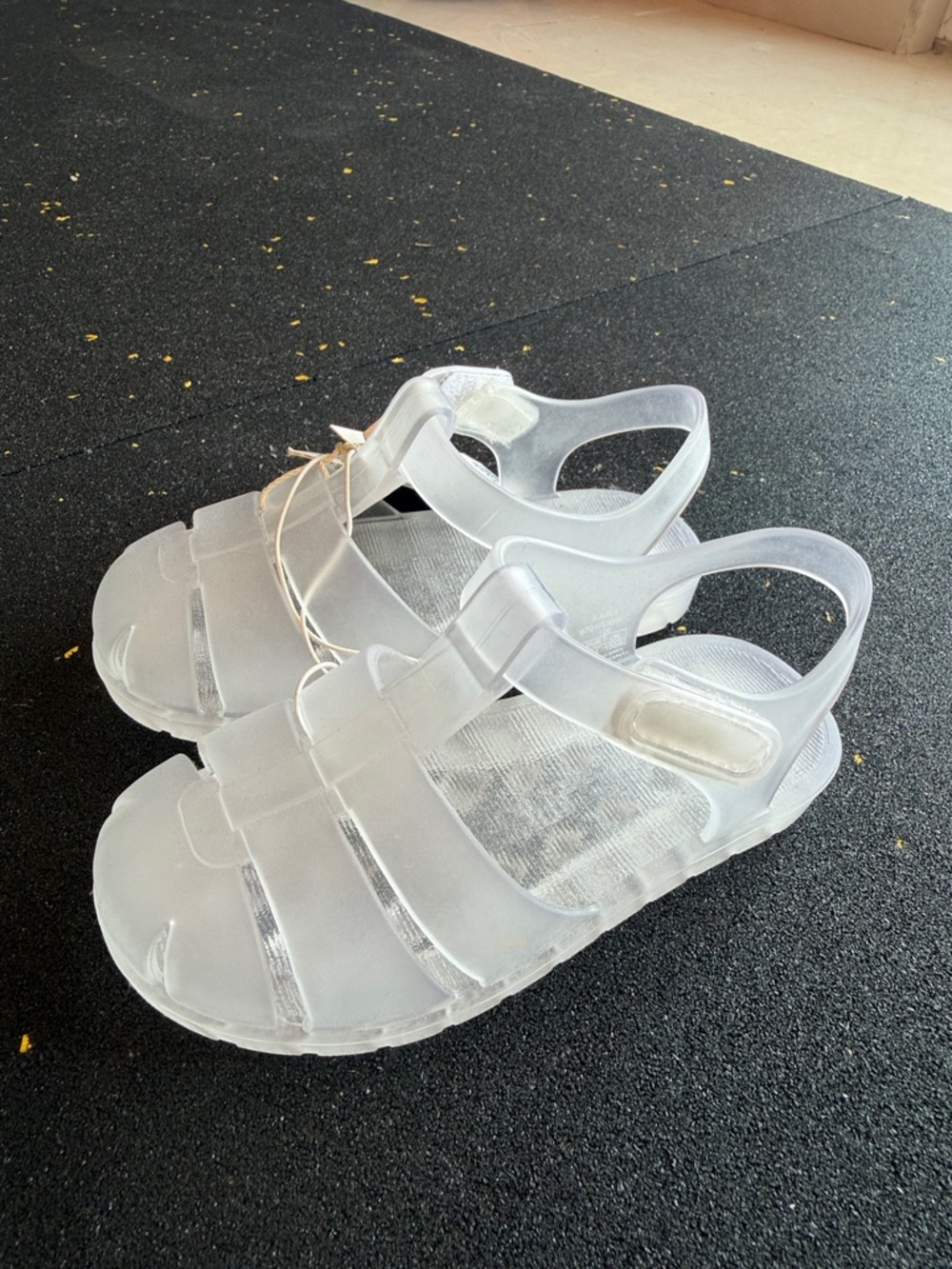 Zara Clear Jelly Fisherman Sandals NWT - Picture 3 of 8